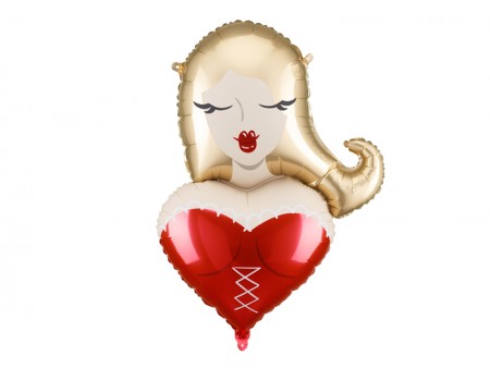 Ballon aluminium Fille