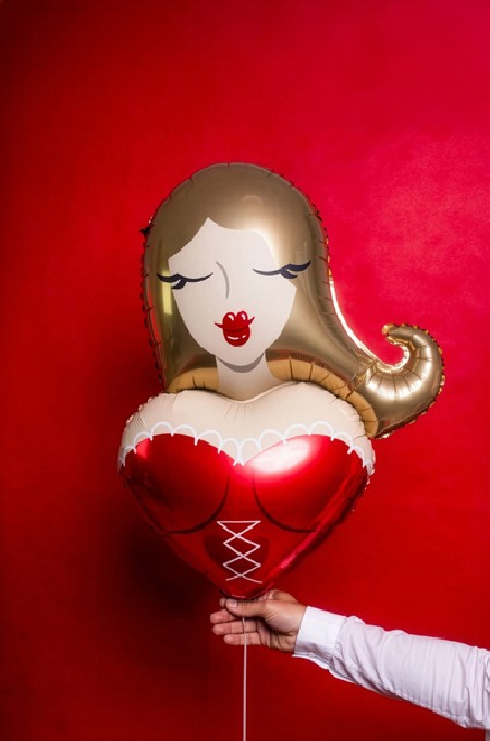 Ballon aluminium Fille
