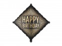 Ballon aluminium ''Happy Birthday''