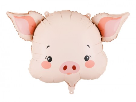 Ballon aluminium Cochon
