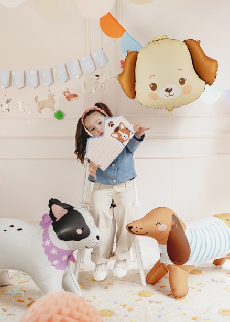 Ballon aluminium Chien