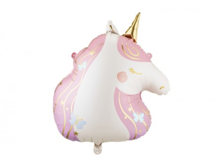 Ballon aluminium Licorne