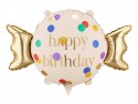 Ballon aluminium Bonbon ''Happy Birthday''