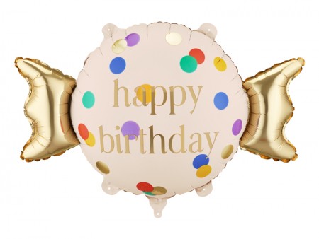 Ballon aluminium Bonbon...