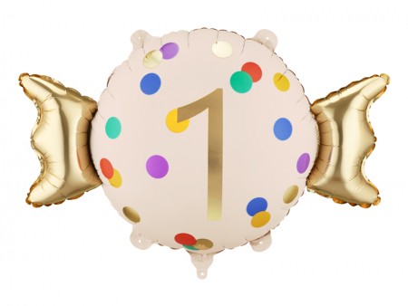 Ballon aluminium Bonbon ''1''