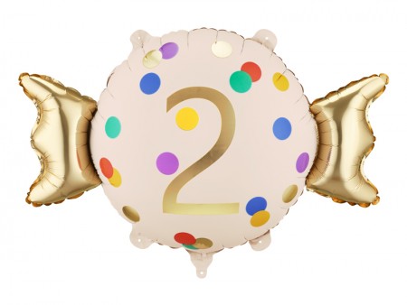 Ballon aluminium Bonbon ''2''