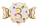 Ballon aluminium Bonbon ''3''