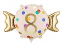 Ballon aluminium Bonbon ''8''
