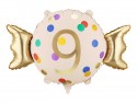 Ballon aluminium Bonbon ''9''
