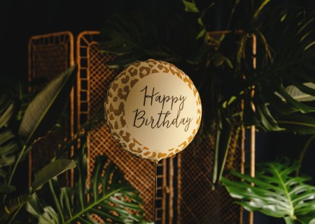 Ballon aluminium rond...
