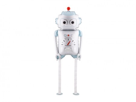 Ballon aluminium Robot