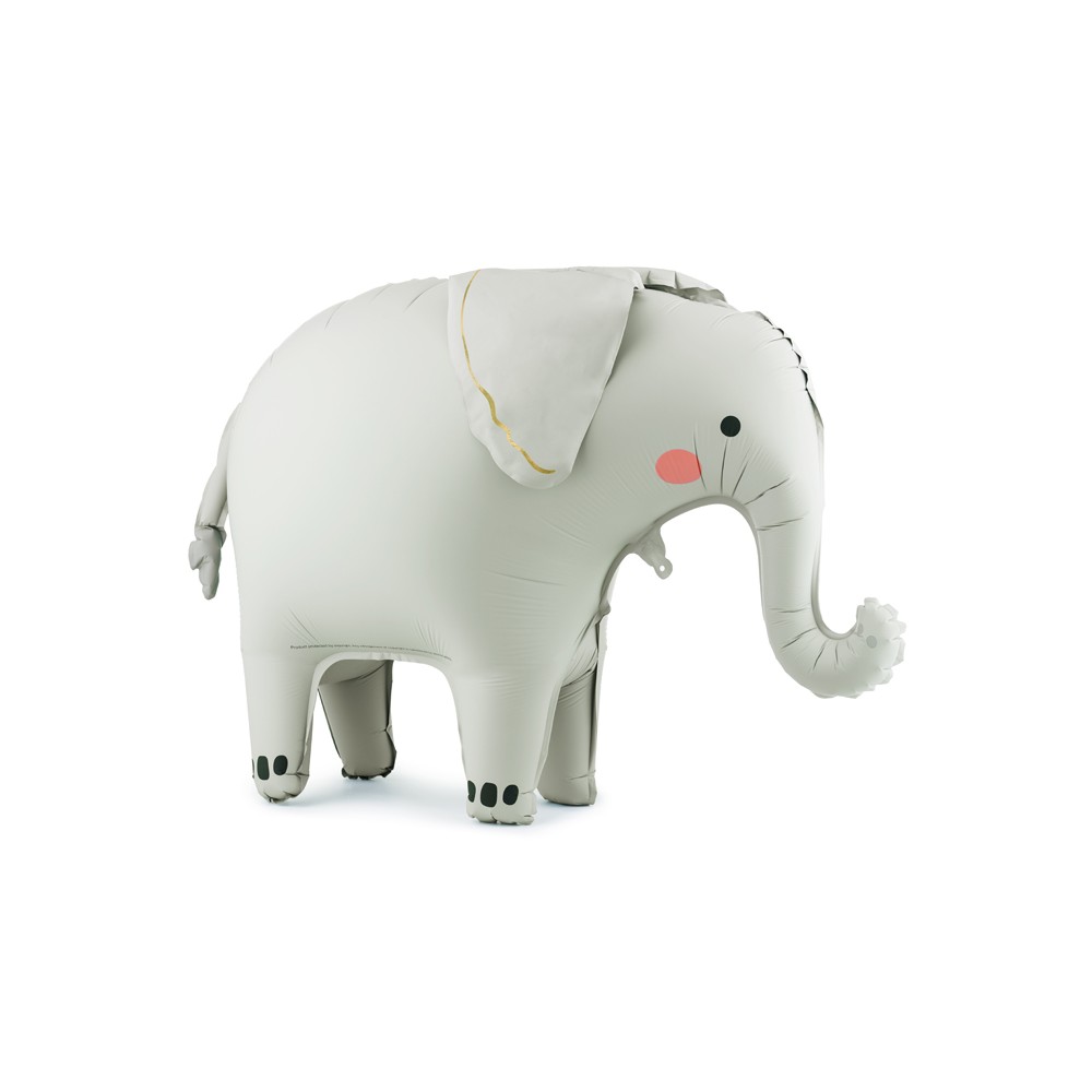 Ballon aluminium debout Eléphant