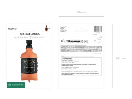 Ballon aluminium Whisky
