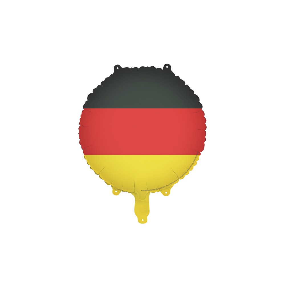 Ballon aluminium Drapeau d'Allemagne