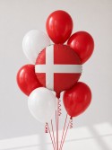 Ballon aluminium Drapeau du Danemark