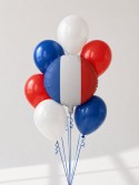 Ballon aluminium Drapeau de la France