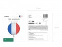 Ballon aluminium Drapeau de la France