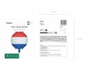 Ballon aluminium Drapeau des Pays -Bas