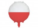 Ballon aluminium Drapeau de la Pologne