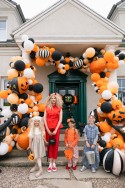 Ballon aluminium Citrouilles effrayantes