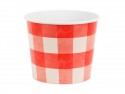 2 Pots à  snacks motif carreaux