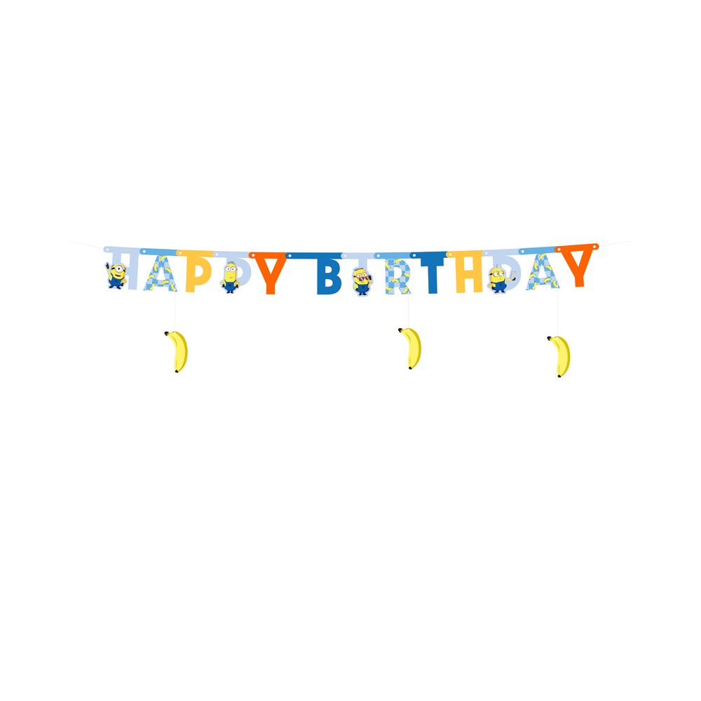 Guirlande Happy Birthday "Minions"