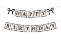 Guirlande Happy Birthday noeuds