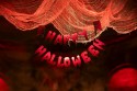 Guirlande "Happy Halloween" avec hachoirs