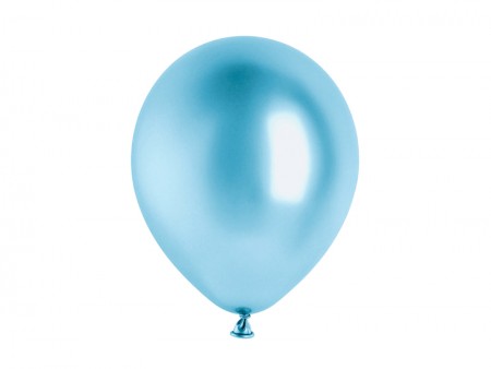10 Ballons Glossy 30cm - bleu