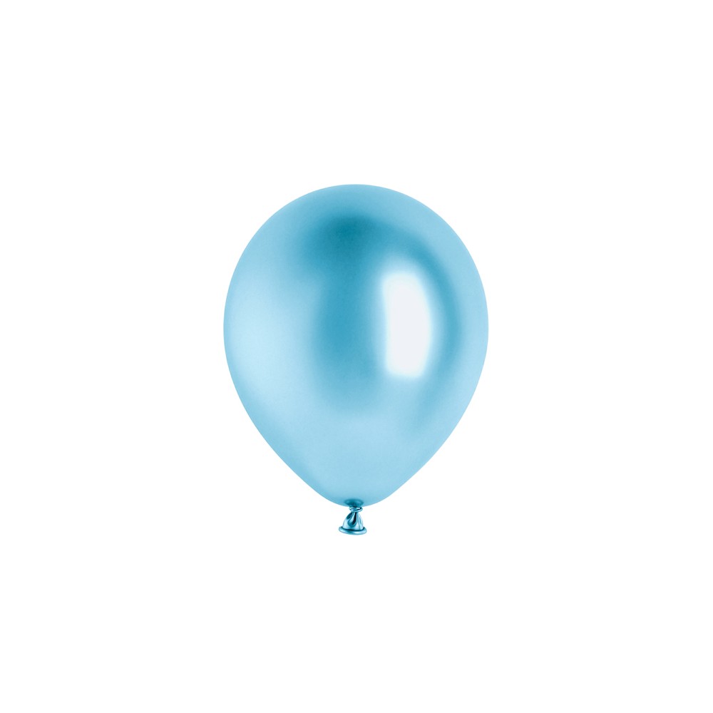 10 Ballons Glossy 30cm - bleu