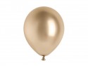 50 ballons en latex – Or champagne – Finition brillante – 30 cm