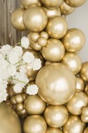5 Ballons Glossy 46cm - or