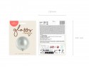 Ballon Glossy 60cm - argent