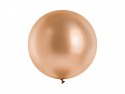 Ballon Glossy 60cm - or rose