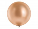 Ballon Glossy 100cm - or rose