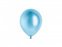 50 Ballons Glossy 12cm - bleu