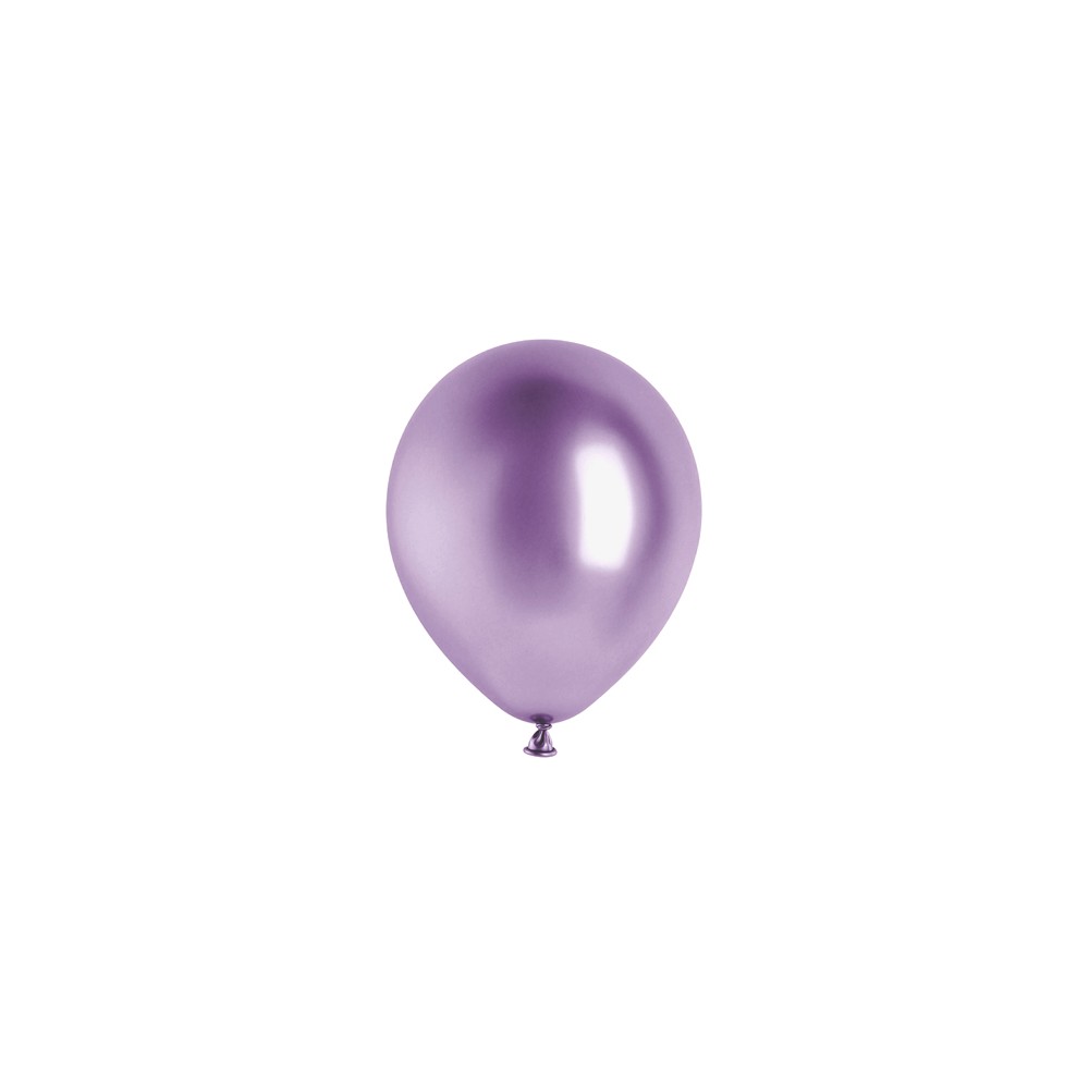 50 Ballons Glossy 12cm - violet