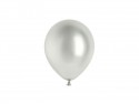 50 ballons en latex – Argent – Finition brillante – 12 cm