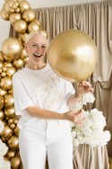 50 Ballons Glossy 12cm - or