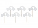 6 Décorations pour cupcakes 1st Birthday