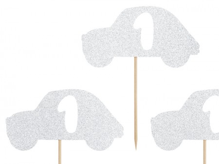 6 Décorations pour cupcakes...