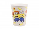 6 Gobelets en papier "Minions" - 250 ml