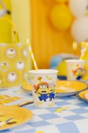 6 Gobelets en papier "Minions" - 250 ml