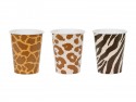 6 Gobelets Safari tachetés
