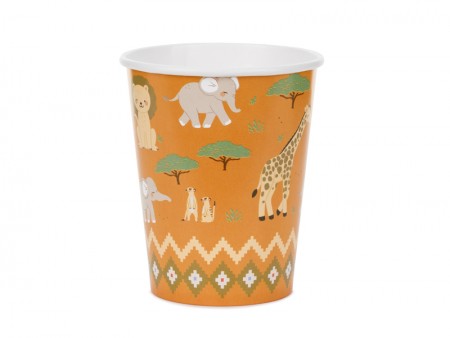 6 Gobelets Safari