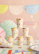 6 Gobelets Confetti