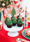 6 Décorations pour gâteau Casse Noisette