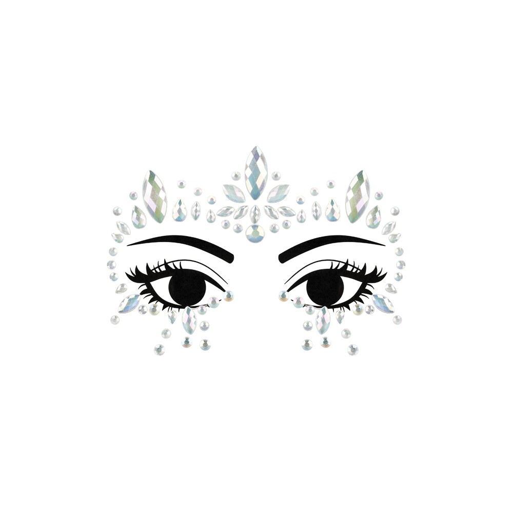 Cristaux Décoratifs pour Visage - Lumineux dans l'Obscurité