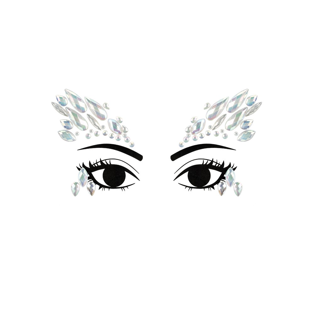 Cristaux Décoratifs pour Visage - Lumineux dans l'Obscurité