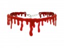 Choker ensanglanté - rouge